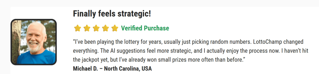 LottoChamp Review AI Lottery Prediction Dashboard
